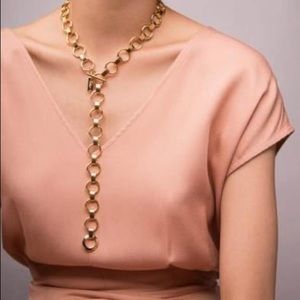 BIKO adjustable gold chain necklace